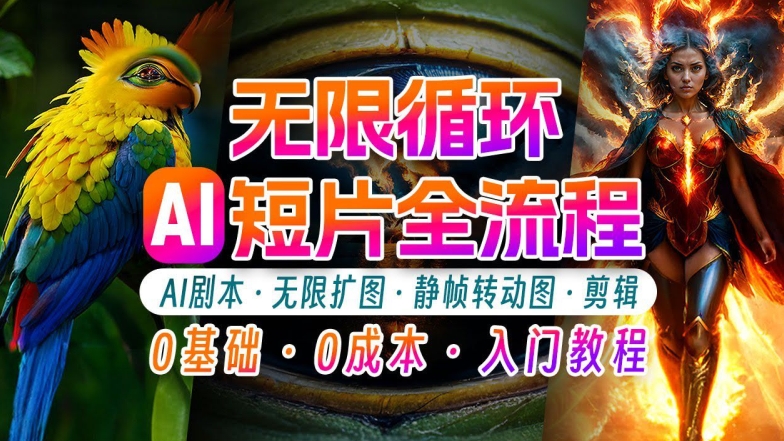 AI剪辑无限循环画面：新手月入上万的秘技揭秘-小伟资源网