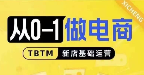 《电商新手必读：从0到1掌握新店基础运营与线上线下经营逻辑》-小伟资源网