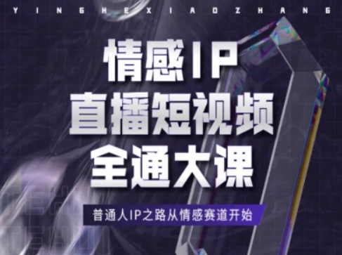 情感IP直播短视频全攻略：普通人如何从情感赛道开启IP之路-小伟资源网