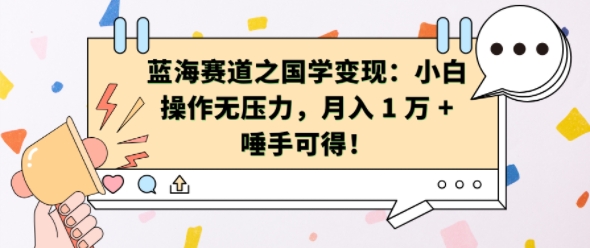 国学变现新蓝海：小白轻松上手，月入过万不是梦【揭秘】-小伟资源网