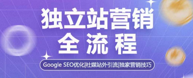 独立站营销全攻略：Google SEO优化与社媒引流技巧-小伟资源网