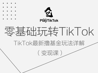 《零基础入门：TikTok变现与基金玩法全攻略》-小伟资源网