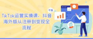 TikTok运营全攻略：从注册到变现，抖音海外版实操教程-小伟资源网