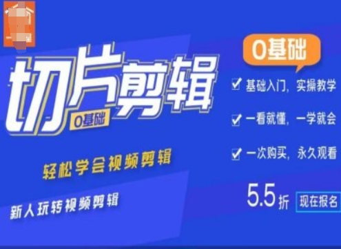 新手必学：0基础IP切片剪辑教程，轻松掌握视频剪辑技巧-小伟资源网