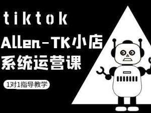 TK小店系统运营课：TikTok跨境电商实战教程-小伟资源网