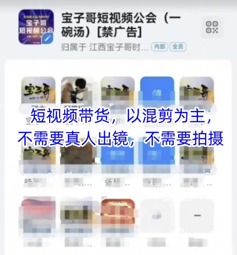 \”宝子哥团队揭秘：无真人出镜混剪带货秘籍，轻松玩转短视频营销\”-小伟资源网