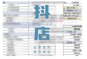 抖店对账实操指南：核心逻辑与财务管理技巧全解析-小伟资源网