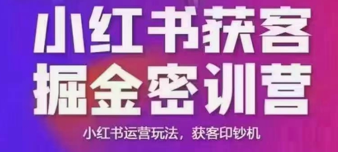 \”小红书运营变现秘籍：线下课实录+PPT，打造获客印钞机\”-小伟资源网