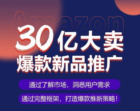 \”亚马逊30亿爆款推新SOP：可复制的全流程实操案例解析\”-小伟资源网