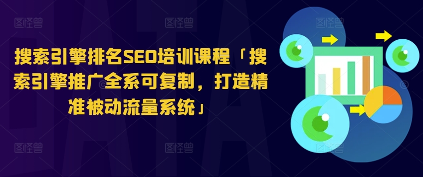 \”SEO实战培训：复制推广体系，打造精准被动流量\”-小伟资源网