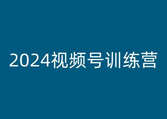 2024视频号变现实战营：从0到1快速赚钱攻略-小伟资源网