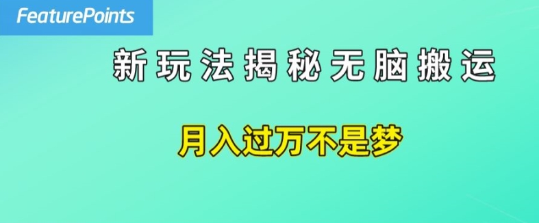 \”日赚50美元搬运秘籍：简单操作轻松赚钱【揭秘】\”-小伟资源网