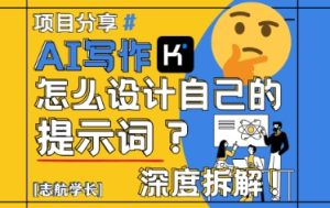 AI演讲稿写作：高效设计提示词的实用技巧-小伟资源网