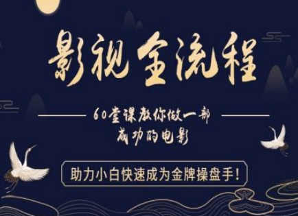 电影制作全流程指南：从小白到金牌操盘手的快速进阶之路-小伟资源网