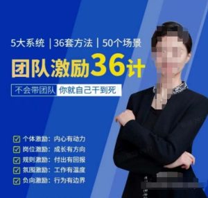 《黄景团队激励36计：职场竞争力提升与管理进阶秘籍》-小伟资源网