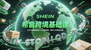 《希音新手卖家必看：SHEIN跨境入门实操全指南》-小伟资源网