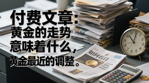 黄金走势解析：近期调整原因及未来趋势展望-小伟资源网