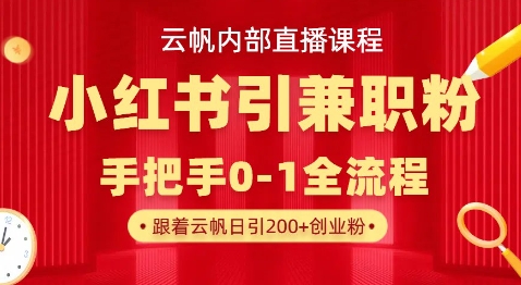 \”小红书兼职引流秘籍：日引500+精准粉，轻松月入过万！\”-小伟资源网