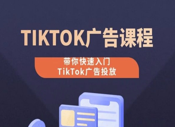 \”零基础TikTok广告投放实战课：从入门到精通快速上手\”-小伟资源网
