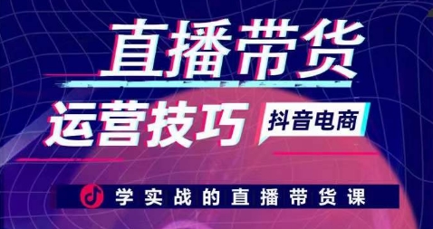 \”实战直播带货运营技巧：高效转化秘籍速成课\”-小伟资源网