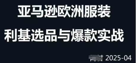 2024-2025跨境电商选品策略：蓝海市场挖掘与运营优化实战-小伟资源网