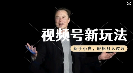\”新手轻松月入过万：简单操作视频号热点分成计划\”-小伟资源网