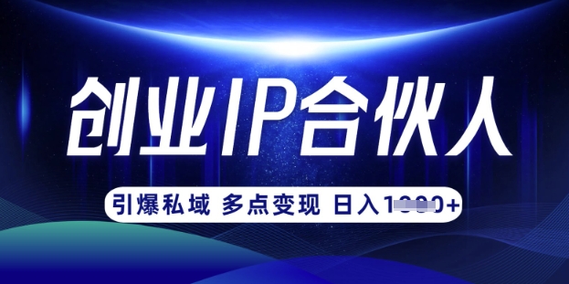 \”云帆创业IP3.0：零基础网创指南，轻松实现月入过万\”-小伟资源网