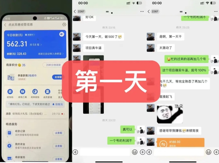 新型创收模式72小时实战数据展示