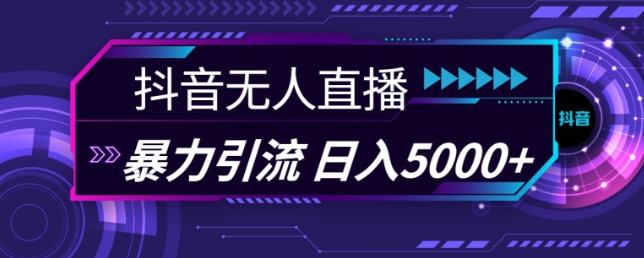 \”全平台无人直播暴力引流术：图片+语音日引100+创业粉【揭秘】\”-小伟资源网