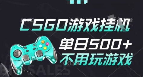 \”25年CSGO全自动搬砖攻略：手机操作日赚300，无需游戏【内幕揭秘】\”-小伟资源网