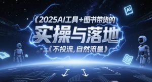 2025年AI图文带货实战指南：零投流自然起号全攻略-小伟资源网