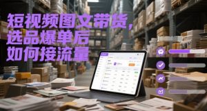 短视频爆单后如何高效承接流量？50字内选品带货攻略-小伟资源网