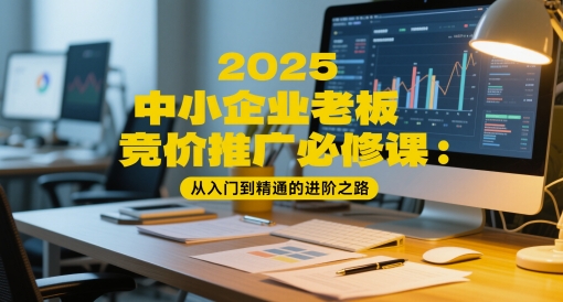2025中小企业竞价推广实战指南：零基础到精通全攻略-小伟资源网