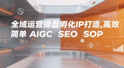 \”全域IP孵化：AIGC+SEO高效运营SOP\”-小伟资源网