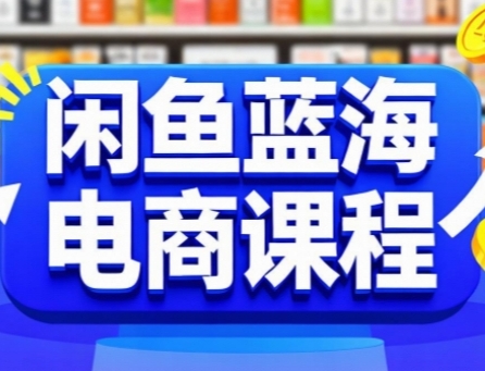 《闲鱼电商速成课：手把手教你轻松盈利，新手也能稳定赚钱》-小伟资源网