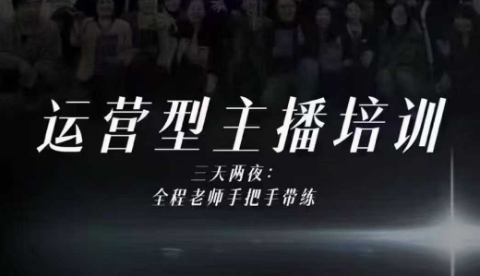 婉婉运营型主播线下培训课：四大核心能力提升，10小时实录+字幕，干货超越线上课程-小伟资源网