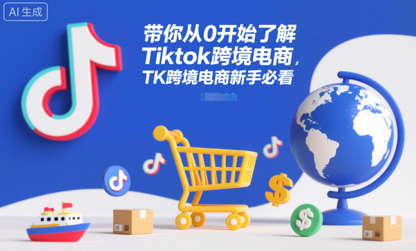 TikTok跨境电商入门指南：从零开始新手必看教程-小伟资源网