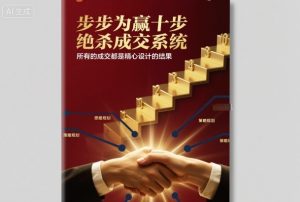 步步为赢十步绝杀成交系统：揭秘精心设计的成交秘诀-小伟资源网