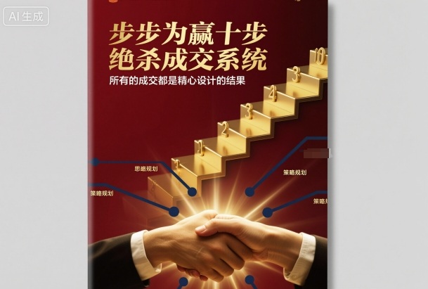 步步为赢十步绝杀成交系统：揭秘精心设计的成交秘诀-小伟资源网