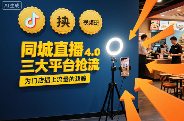 同城直播实操班4.0：三大平台流量获取技巧，助力门店业绩增长-小伟资源网