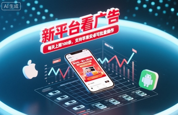 看广告赚钱新平台：手机养机日赚300元，苹果安卓批量操作轻松实现-小伟资源网