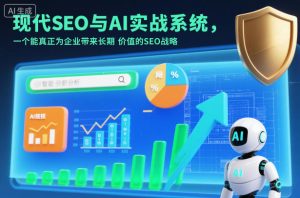 现代SEO与AI实战系统:打造企业长期价值的SEO战略(英语中文字幕)-小伟资源网